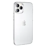 Миниатюра: Силиконов кейс MBX 1.8-2mm, За iPhone 12 Pro Max (6.7), Прозрачен