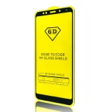 Миниатюра: Стъклен протектор MBX 5D Slim с цяло лепило, За iPhone 11 Pro Max (6.5), Черен