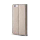 Миниатюра: Калъф тефтер флип bSmart Magnet Book страничен, За Xiaomi Redmi 9A/9AT/9i, Златист