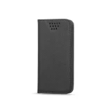 Миниатюра: Калъф тефтер флип страничен bSmart Magnet Book универсален 5.5-5.7" инча, Черен
