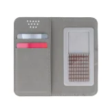 Миниатюра: Калъф тефтер флип страничен bSmart Magnet Book универсален 5.5-5.7" инча, Черен