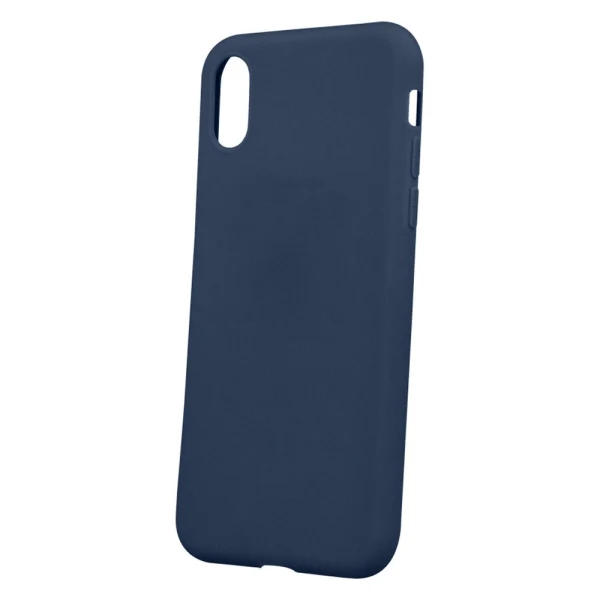 Силиконов кейс iPaky матиран, За iPhone XR, Тъмносин