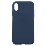 Миниатюра: Силиконов кейс iPaky матиран, За iPhone 11 Pro Max (6.5), Тъмносин