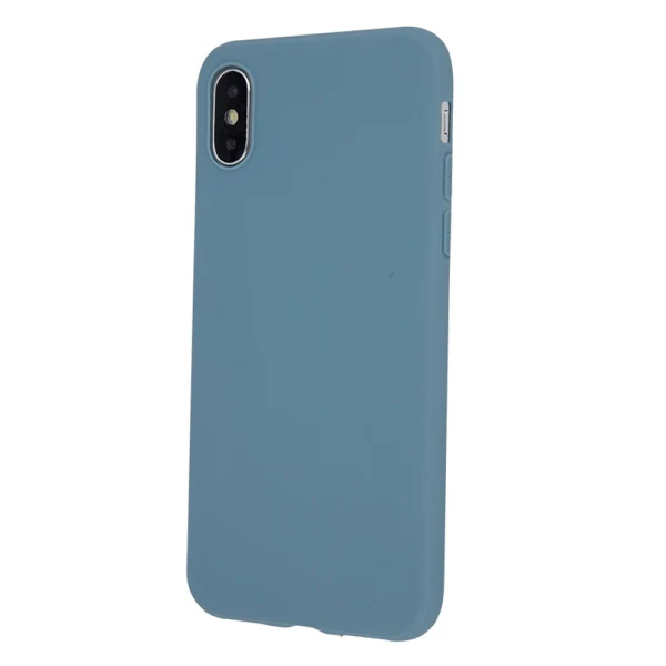 Силиконов кейс iPaky матиран, За Samsung Galaxy S20 Ultra (G988B), Сиво-син