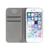 Миниатюра: Калъф тефтер флип страничен bSmart Magnet Book универсален 4.5-5.0" инча, Черен