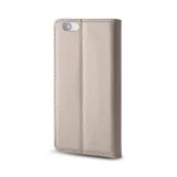Миниатюра: Калъф тефтер флип bSmart Magnet Book страничен, За Xiaomi Redmi Note 15 5G, Златист