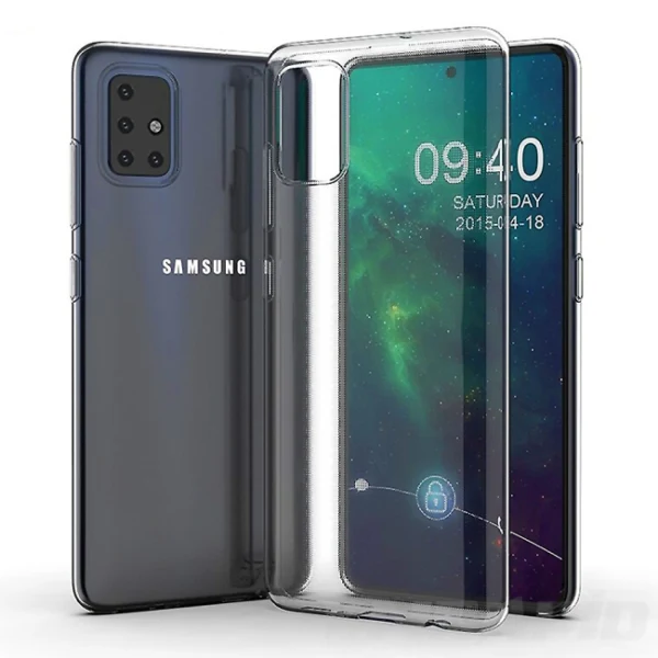 Силиконов кейс MBX, За Samsung Galaxy S20 Plus (G985F), Прозрачен