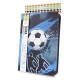 Миниатюра: Калъф за таблет MBX Fashion универсален 7-8" инча, Многоцветен, Футбол