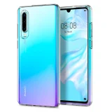 Миниатюра: Силиконов кейс MBX 1.8-2mm, За Huawei P30 Lite, Прозрачен