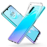 Миниатюра: Силиконов кейс MBX 1.8-2mm, За Huawei P30 Lite, Прозрачен