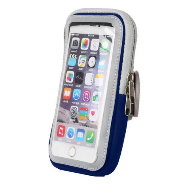 Спортен калъф за ръка MBX H22 Sport, размер iPhone 7 Plus, 5.5-6.0" инча, Син