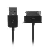 Миниатюра: Кабел USB - 30-pin, Forever в кутия, За Samsung Galaxy TAB, Черен