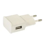 Миниатюра: Зарядно устройство адаптер USB, HQ 220V, Бял/Черен