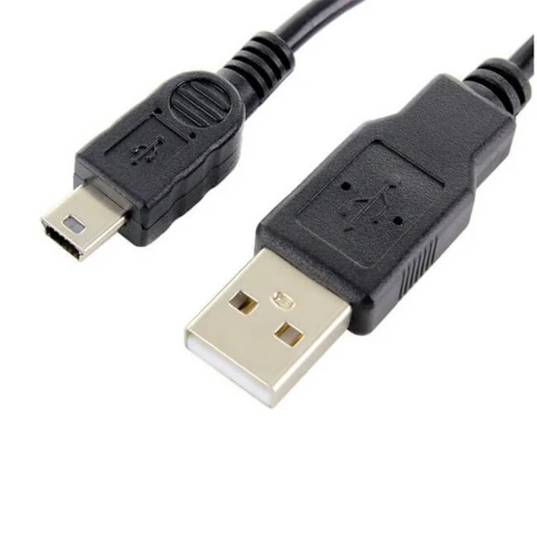 Кабел USB - Mini USB, MBX 1м, Черен