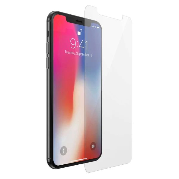 Стъклен протектор MBX, За iPhone X/XS, Прозрачен