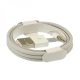 Миниатюра: Кабел USB - Lightning, MBX с намотка тип iPhone, Бял