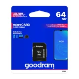 Миниатюра: Карта памет Micro SD 64GB, (Class 10), GoodRam