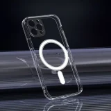 Миниатюра: Кейс MBX Anti Shock 1,5 mm Mag case с отвори за камерите, За iPhone 16 Pro (6.3), Прозрачен