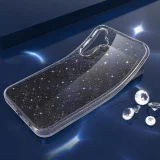 Миниатюра: Силиконов кейс Shine 2 mm брокатен, За Samsung Galaxy S26 Ultra, Прозрачен