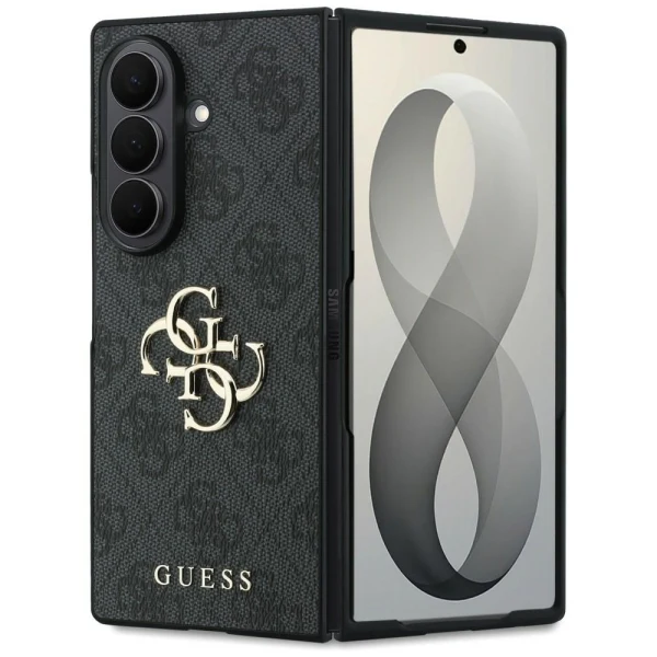 Оригинален кейс Guess Big 4G Logo, За Samsung Galaxy Z Fold8 Ultra, Черен