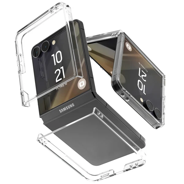 Кейс Mercury Hard PC Case за Samsung Galaxy Z Flip8, прозрачен