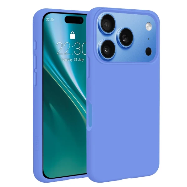 Кейс Etteri Silicone Mag за iPhone 17 Pro / 18 Pro светлосин