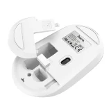 Миниатюра: Оптична безжична мишка HOCO 2,4G 1200dpi GM14, Бяла