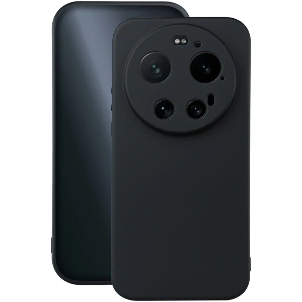 Силиконов кейс bSmart Silicone Soft Cover, За Xiaomi 17 Ultra, Черен