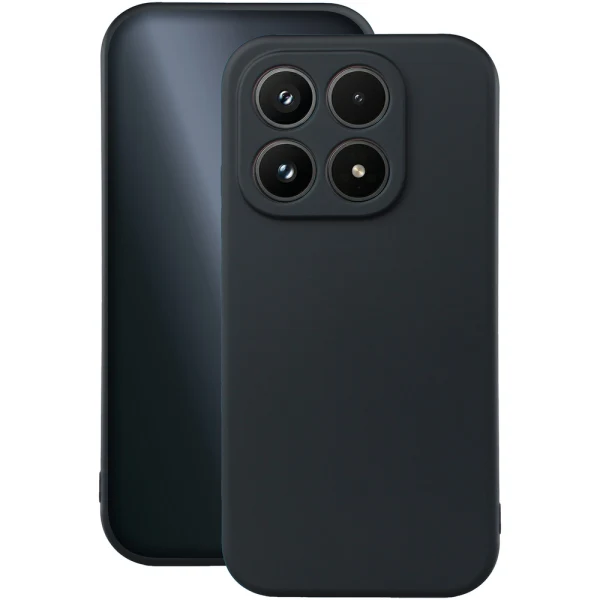 Силиконов кейс bSmart Silicone Soft Cover, За Xiaomi 17, Черен