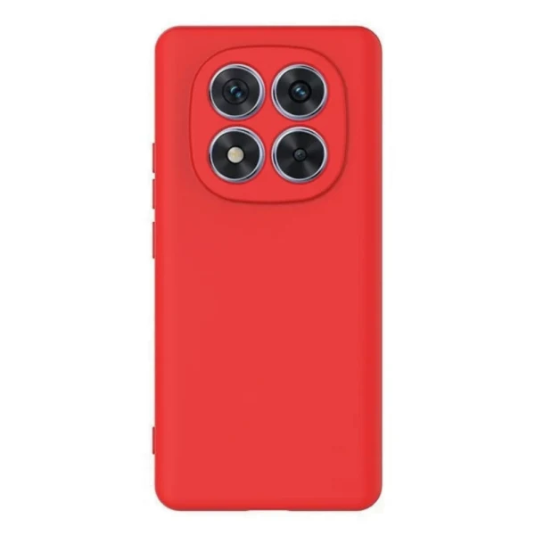 Силиконов кейс bSmart Silicone Soft Cover, За Xiaomi Redmi Note 15 Pro 5G, Червен