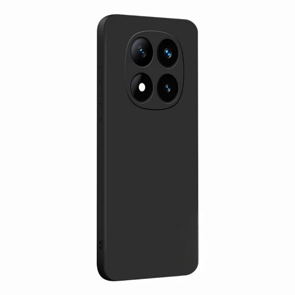 Силиконов кейс iPaky матиран, За Xiaomi Redmi Note 15 Pro Plus 5G, Черен
