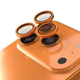 Миниатюра: Etteri протектор метални рингове за задна камера за iPhone 17 Pro / 17 Pro Max, оранжев