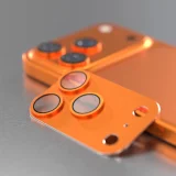 Миниатюра: Etteri протектор задна камера пълна защита за iPhone 17 Pro (6.3), оранжев