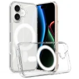 Миниатюра: Силиконов кейс bSmart Magsafe 1.5mm, За iPhone 17 (6.3), Прозрачен