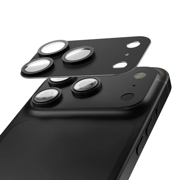 Etteri протектор задна камера пълна защита за iPhone 17 Pro (6.3), черен