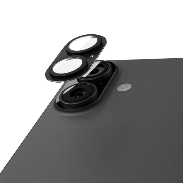 Etteri протектор задна камера пълна защита за iPhone 17 (6.3), черен
