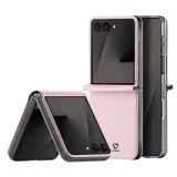 Миниатюра: Кожен кейс Dux Ducis BRIL, За Samsung Galaxy Z Flip8, розов
