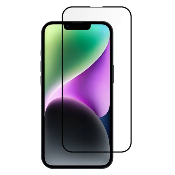 Стъклен протектор OG Premium с цяло лепило, За iPhone 16 Pro Max (6.9), Черен