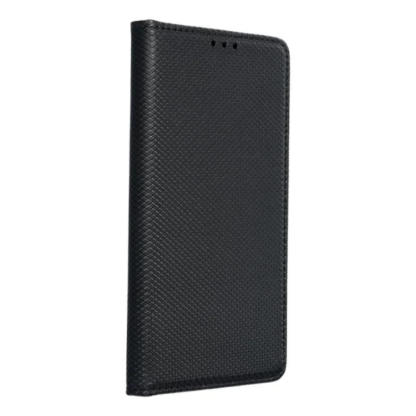 Калъф тефтер флип bSmart Magnet Book страничен, За Motorola Edge 50 Fusion, Черен