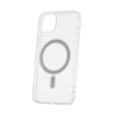 Миниатюра: Силиконов кейс bSmart Magsafe 1.5mm, За iPhone 15 Pro Max (6.7), Прозрачен