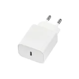 Миниатюра: Зарядно устройство адаптер 20W USB-C, Maxlife MXTC-06 PD QC, 20W, 220V, Бял