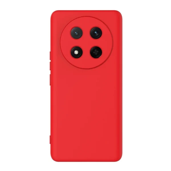 Силиконов кейс bSmart Silicone Soft Cover, За Honor Magic8 Lite, Червен