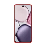 Миниатюра: Силиконов кейс bSmart Silicone Soft Cover, За Honor Magic8 Lite, Червен