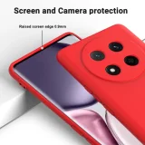 Миниатюра: Силиконов кейс bSmart Silicone Soft Cover, За Honor Magic8 Lite, Червен