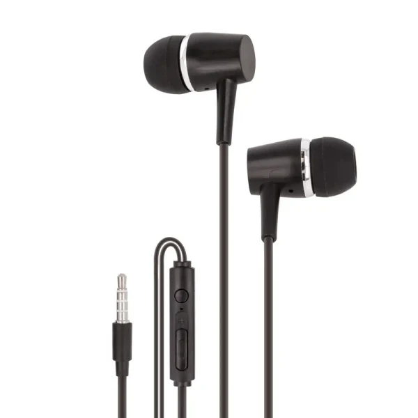 Слушалки HF с микрофон 3.5 mm SETTY, Черни