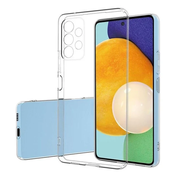 Силиконов кейс MBX 1.8-2mm, За Samsung Galaxy A52 4G/5G/A52s (A525F/A526B/A528B), Прозрачен