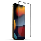 Миниатюра: Стъклен протектор OG Premium с цяло лепило, За iPhone 13 Pro Max (6.7), Черен