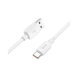 Миниатюра: Кабел USB-A - USB-C, HOCO PD 6A 100W X96 1м, Бял