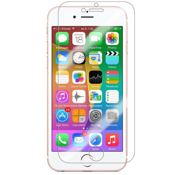 Стъклен протектор MBX, За iPhone 7/8/SE 2020/2022, Прозрачен
