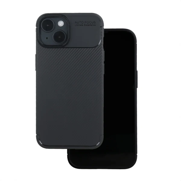 Кейс Carbon Black за iPhone 17 6,3